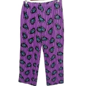 Disney Eeyore Winnie the Pooh Purple Pajama Sleepy Rest Nighttime PJ Pants